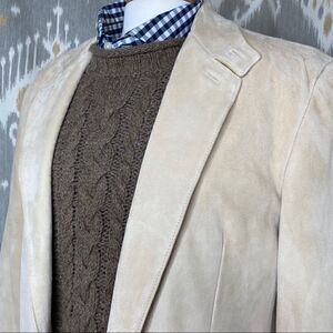 Michael Kors Chino Suede Blazer - M